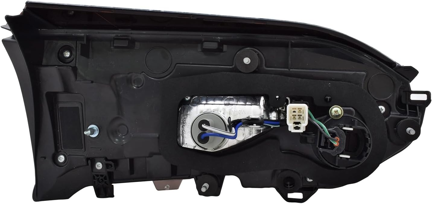 HEADLIGHTSDEPOT Right Passenger Side Tail Light Compatible With 19-25 Toyota RAV4 North America Built CAPA Certified