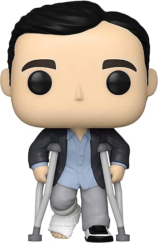 Miniatura 2 de Funko POP TV: La Oficina - Michael de pie con muletas, multicolor, 57396