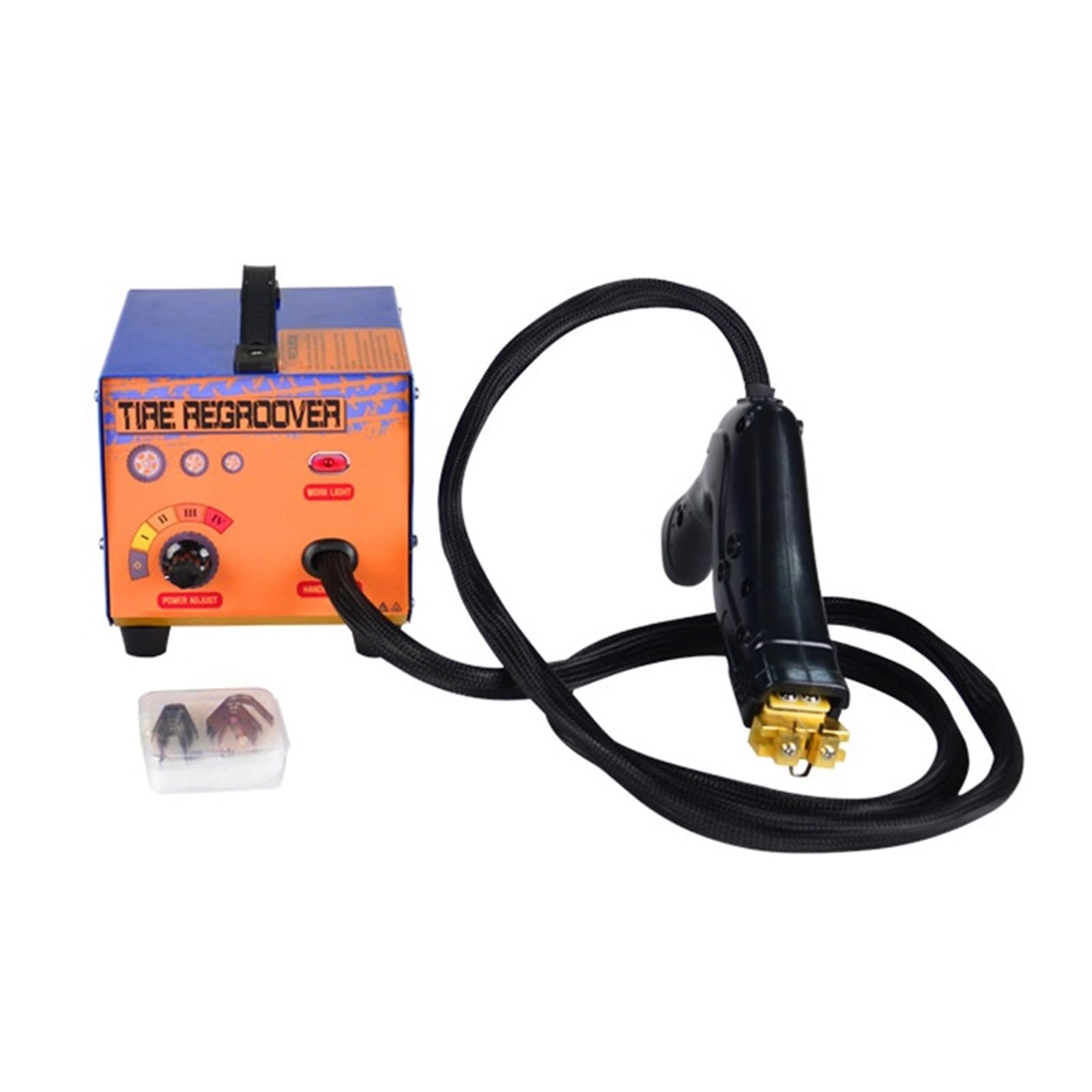 JYBNBBE Portable Tire Grooving Machine, Handheld Tire Carving Tool for Rubber Tire Slotting, Easy to Use and Control for Auto Repair