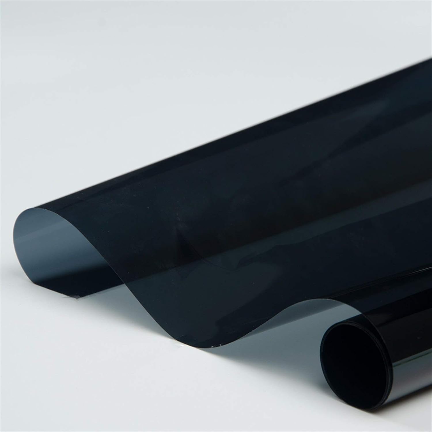 2 Mil Auto Car Window Film 15% VLT 100% UV Proof Nano Ceramic Solar Tint Heat Resist Car Accessories Self Adhesive Film Wide 50cm Blockout IR UR for Comfortable Inside Space (Size : 0.5x5m) (0.5x4m)