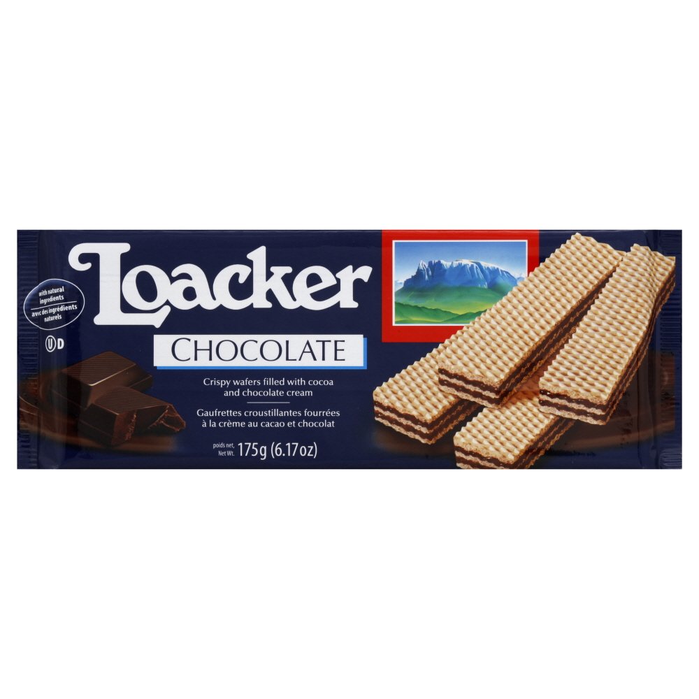 Loacker, Wafer Chocolate 6.2 Ounce