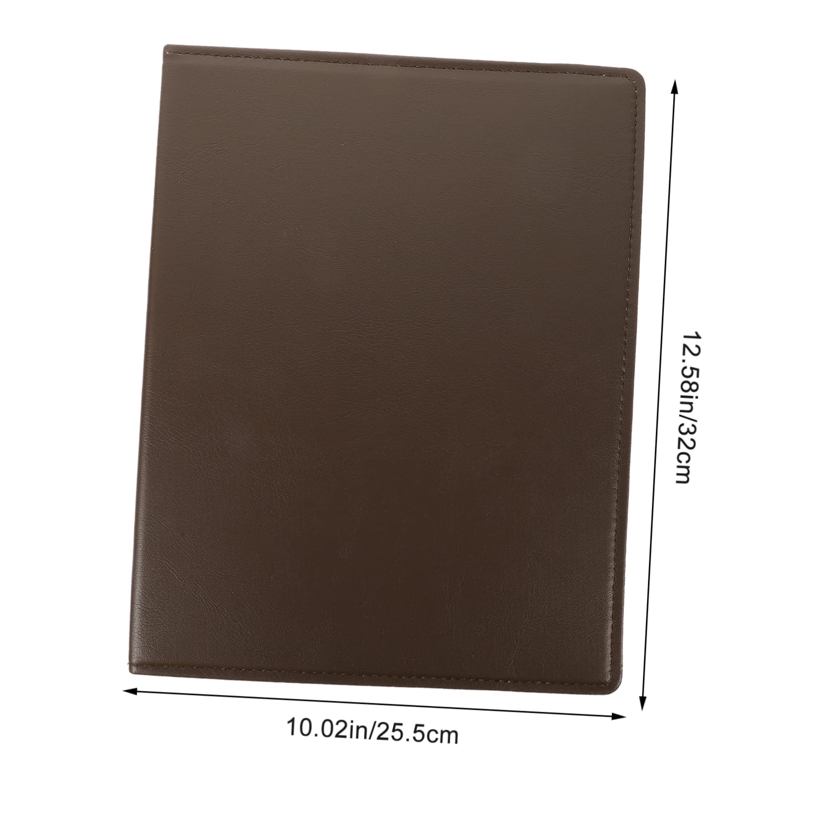 Album Porta Banconote da Collezione a 9 Fori in Pu Nero