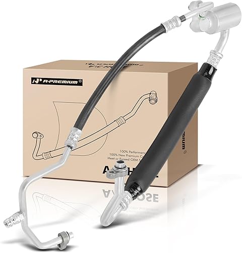 A-Premium Conjunto de manguera de succión y descarga de AC compatible con Pontiac G8 2009, 3.6L