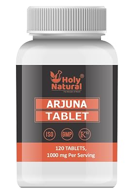 Holy Natural Arjuna Tablet – 120 tablet (500 mg/tab), Pure and Natural – Dietary Supplement