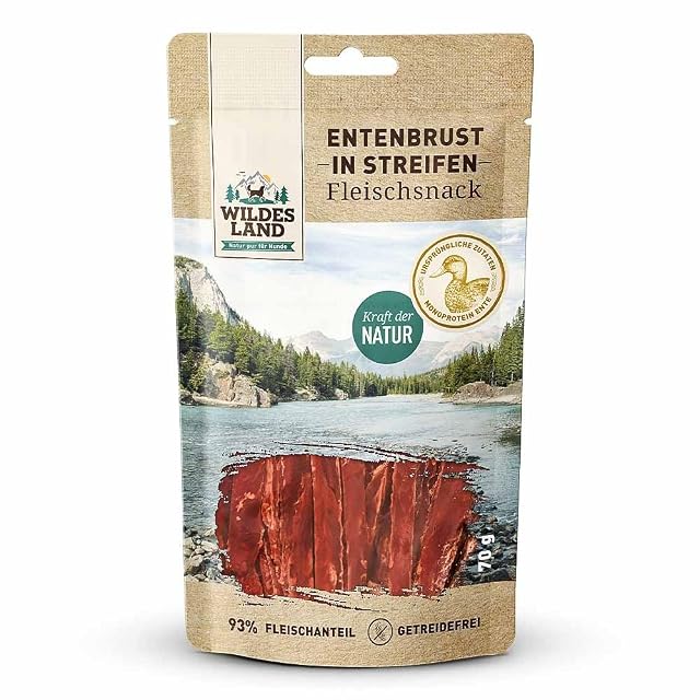 Wildes Land Premios Perro Sabor Pato 200 Gr
