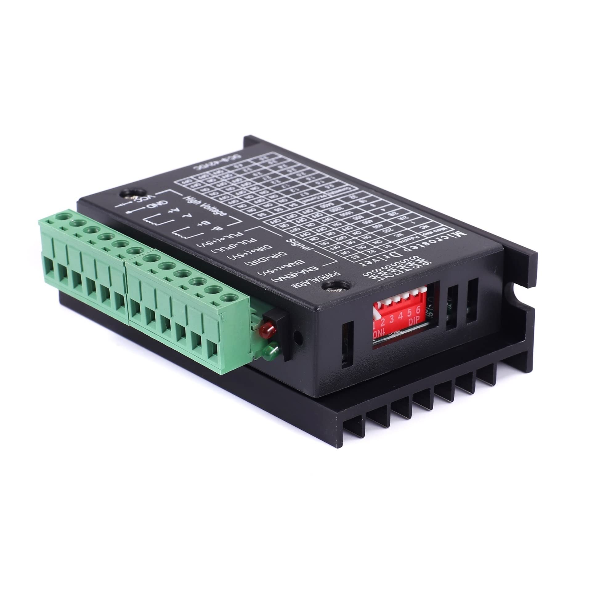 VOREAL 42/57 Controlador de Motor Paso a Paso TB6600 Versión de actualización 32 Subdivisión 4.0A 42V Pulso 3-24V Leisurely