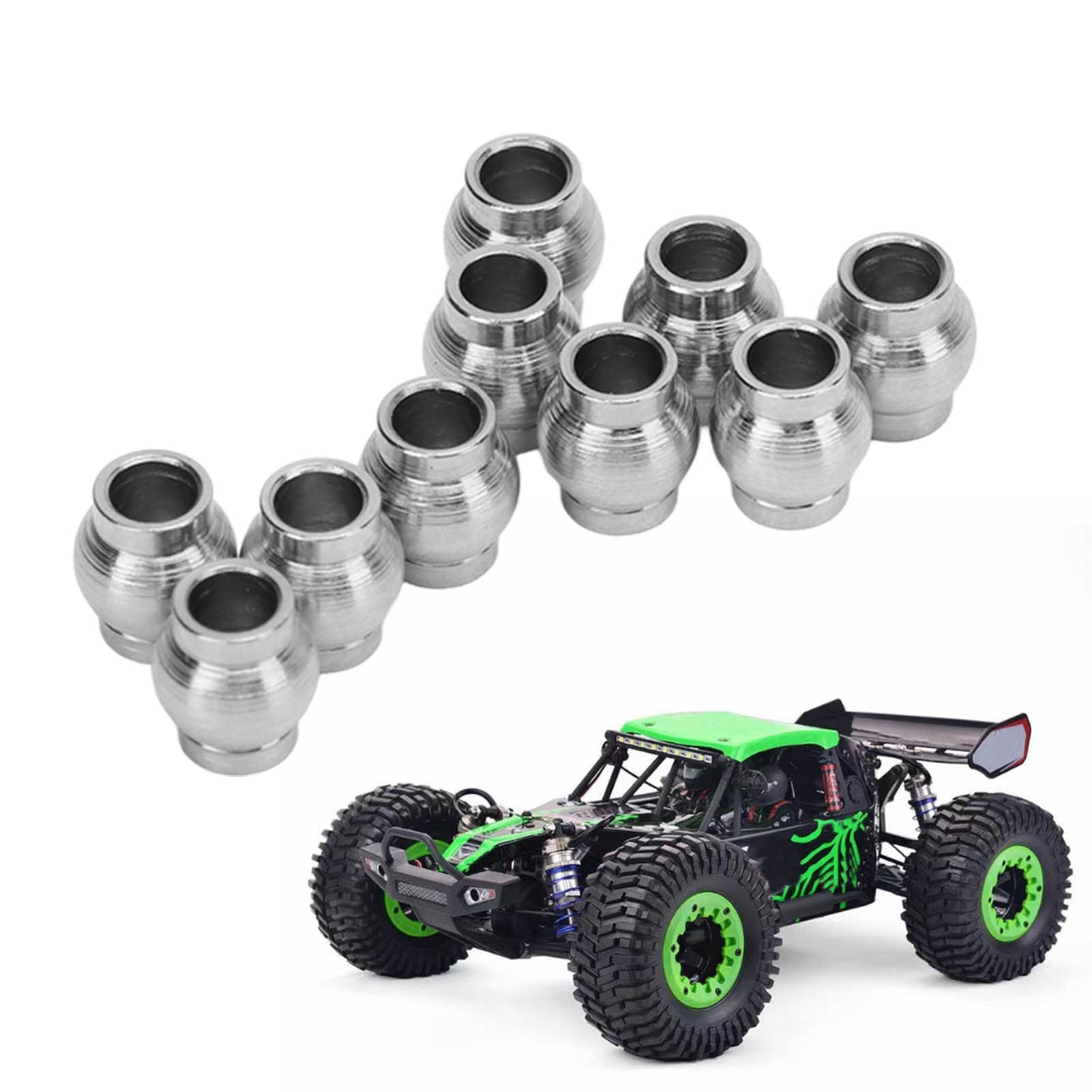 Rotule De Direction RC 10 Pièces - Mise à Niveau Voiture RC ZD Racing - Tête De Rotule Fer