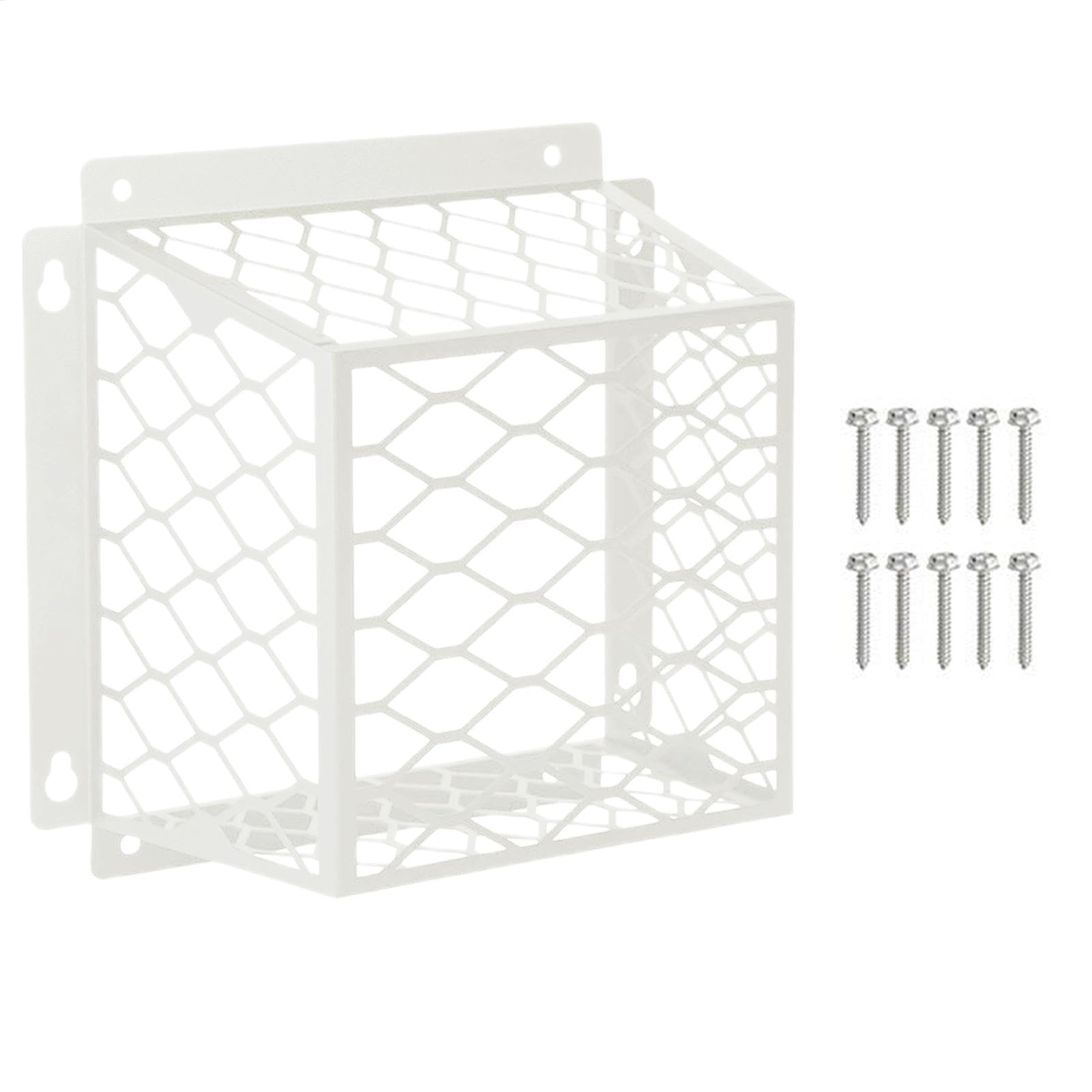 Pantalla de ventilación de secadora exterior y extractor con rejilla metálica anti aves
