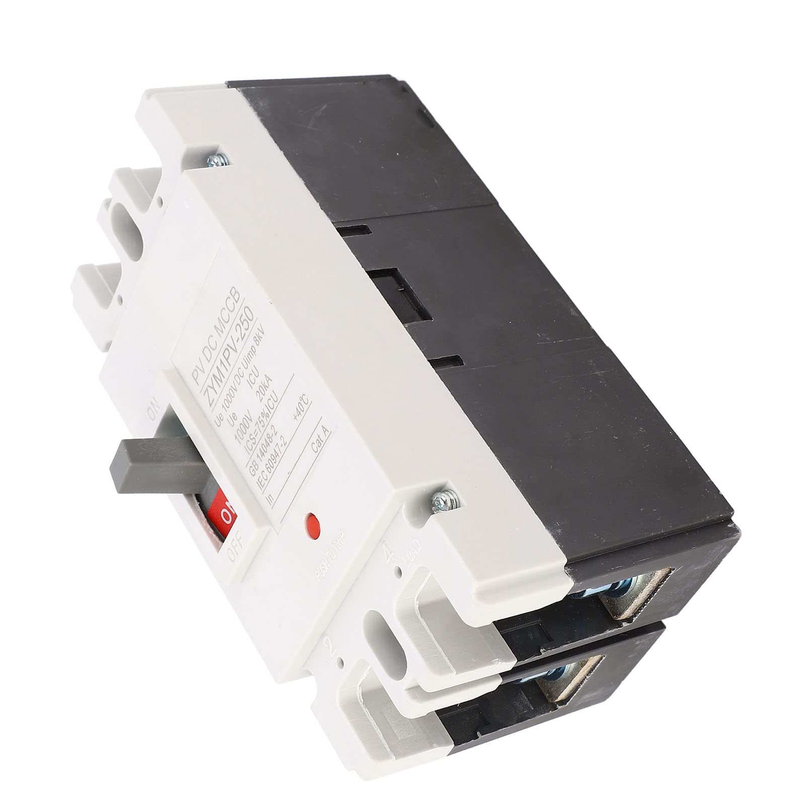 Interruttore Automatico 200A MCCB Interruttore di Protezione Batteria Solare 2P DC 1000V Accessori Professionali