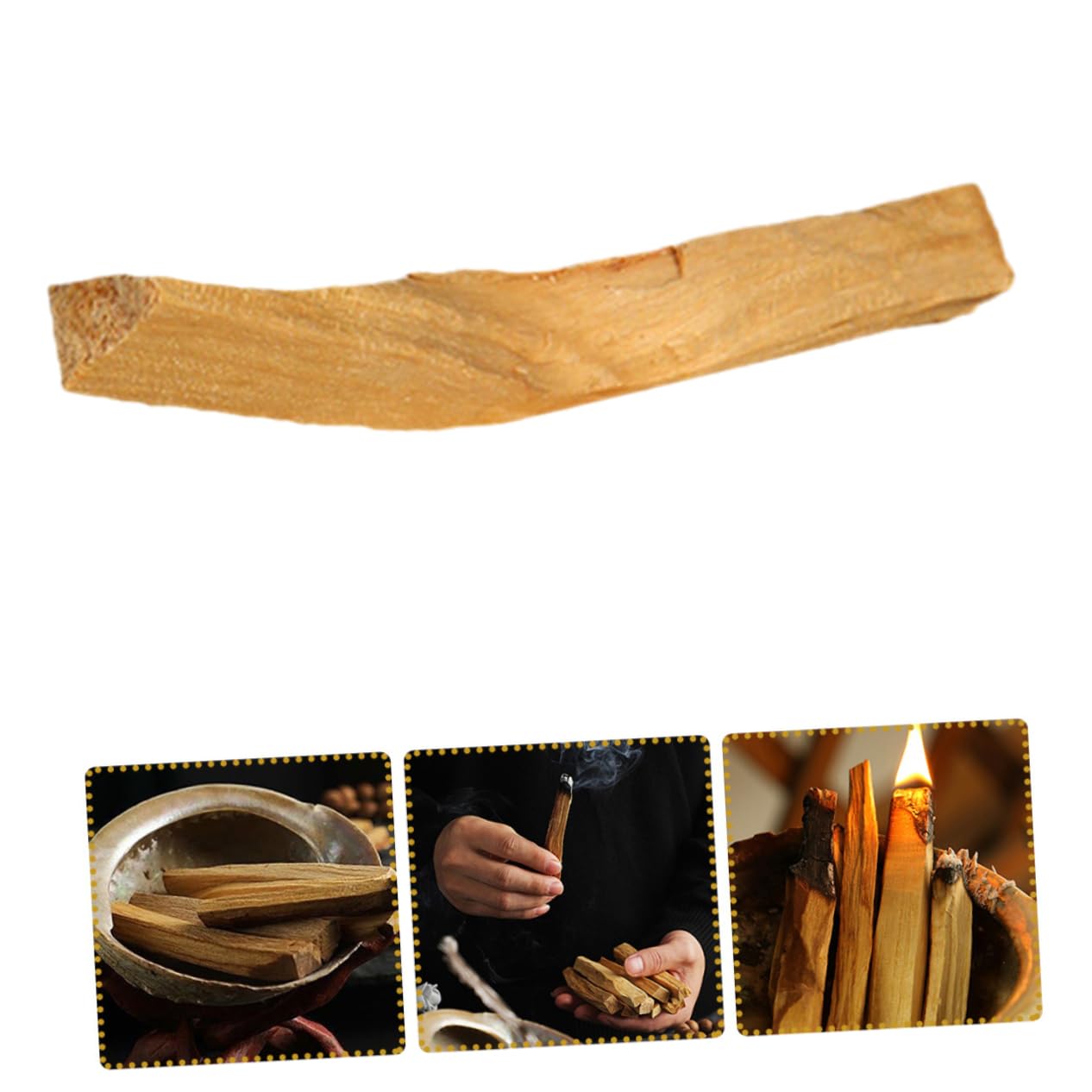 Cabilock 3 Set Aromaterapici Per Smudging Santo Per Purificazione Ambientale Per Yoga E Domestici 10 Pezzi * 3