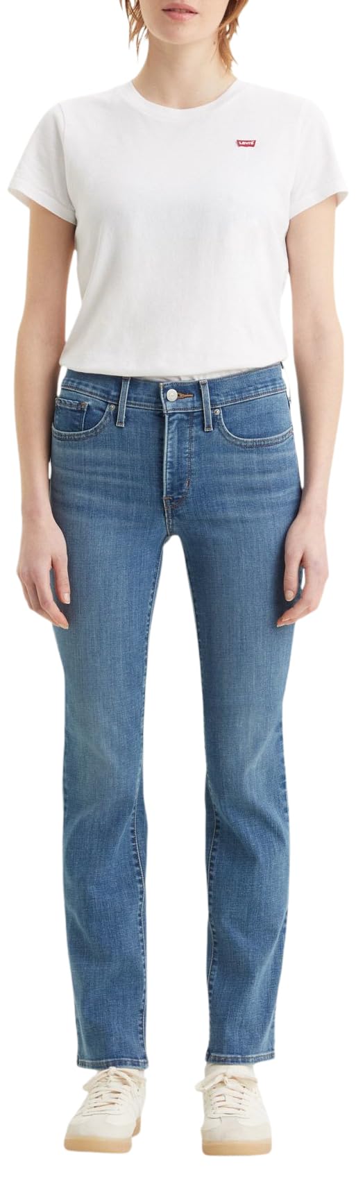 levi's Women's 314 Shaping Straight Jeans, Lapis Bare, 30W x 32L-picture-14