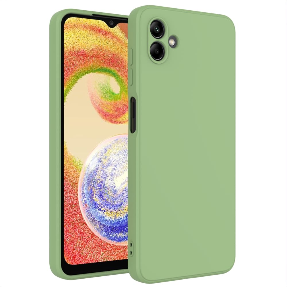 for Samsung Galaxy A06 Case Green, Scratch Resistant with Soft Touch, Slim Thin Phone Cover for Samsung Galaxy A06