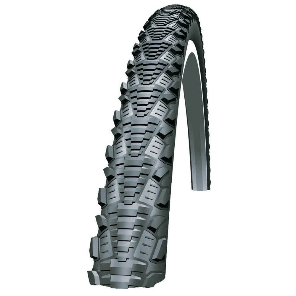 Schwalbe CX Comp Tyre with Active Wired Kevlarguard 480 g - 700 x 35C (35-622), Black
