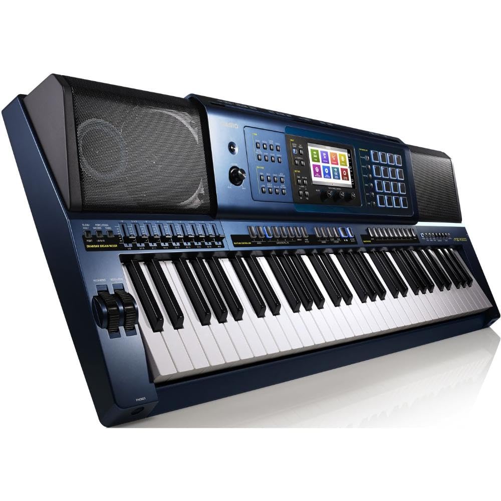 Casio Teclado Arranjador Mz-x500 61 Teclas Sensitivas 16 Pads com