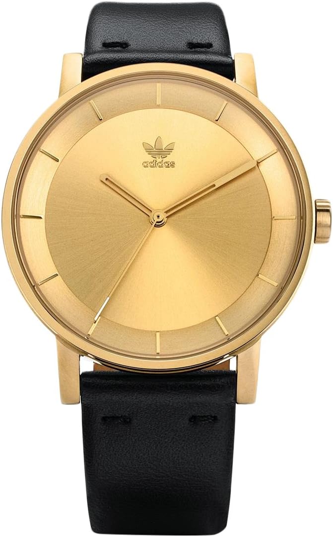 Adidas Women's Analogue Quartz Watch with Leather Strap Z08-510-00