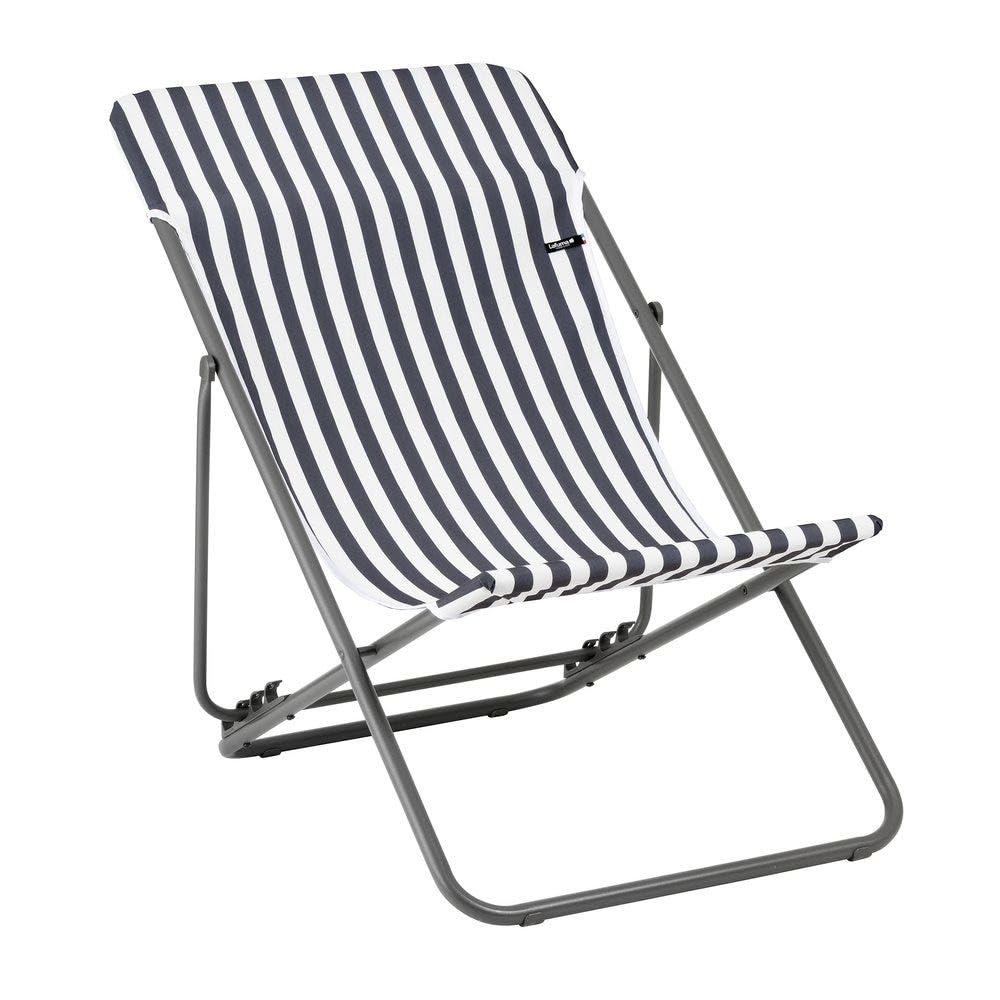 Lafuma - Lot de 2 Transats Jardin pliants Multi-Positions