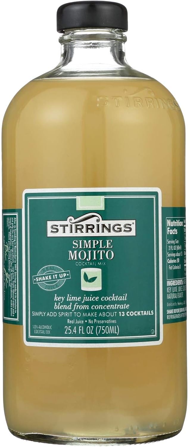 Stirrings Cocktail Mixer - Mojito - Case of 6 - 750 ml