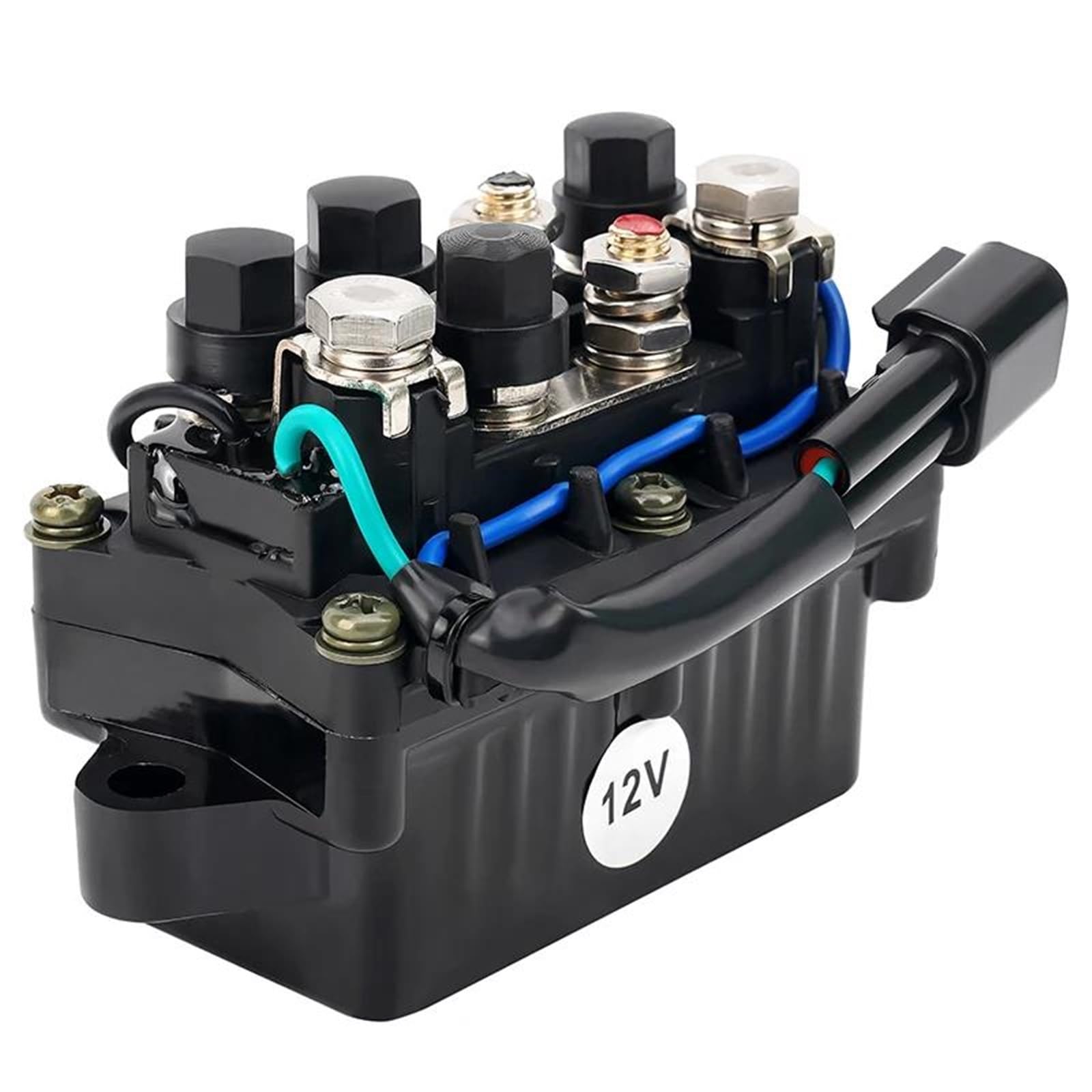 Solenoide de relé arranque 12V para motor fueraborda para Yamaha 4 tiempos F-150 F-225 F-90 HP F150TLRC F60TLRD F75TLRD F30LEHA