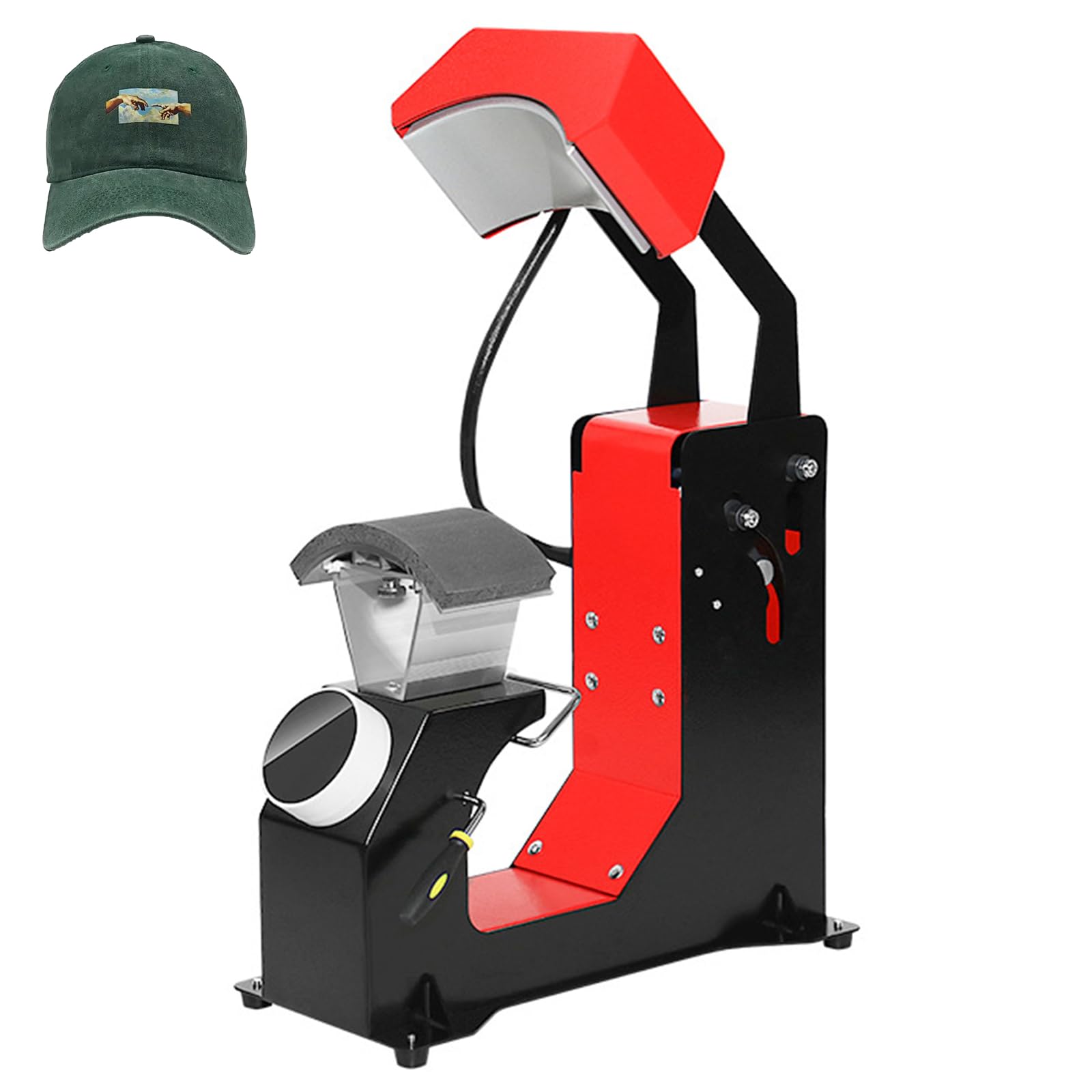 Presse à chapeau automatique LCD et machine de sublimation pour casquettes