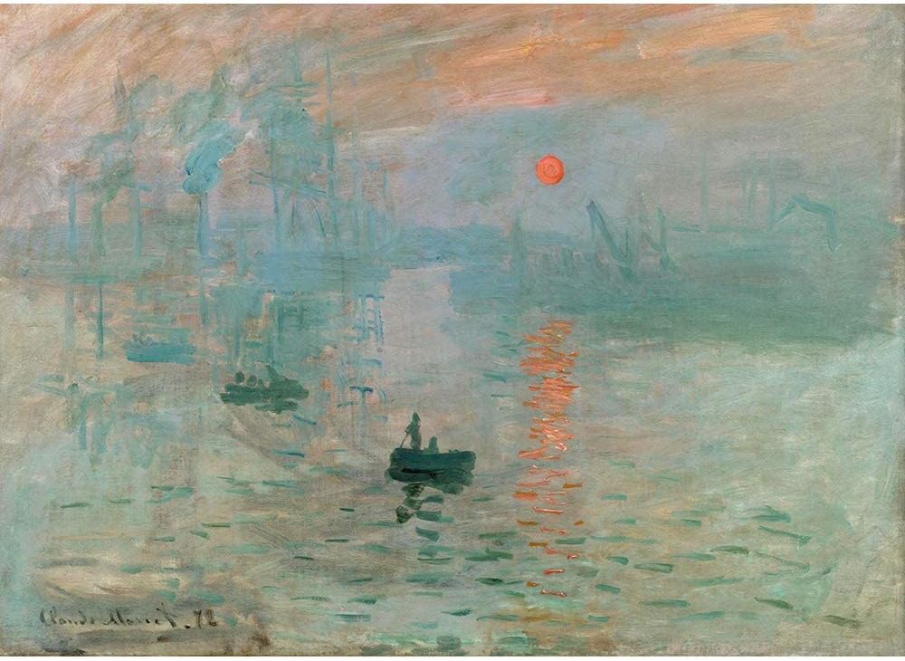 Buy Maxrenard Jigsaw Puzzles 1000 Pieces For Adults Monet Puzzle Sunrise Impression Puzzle Fine Art Jigsaw Puzzle Paintings Puzzles Game Online In Vietnam B08xmb4s37