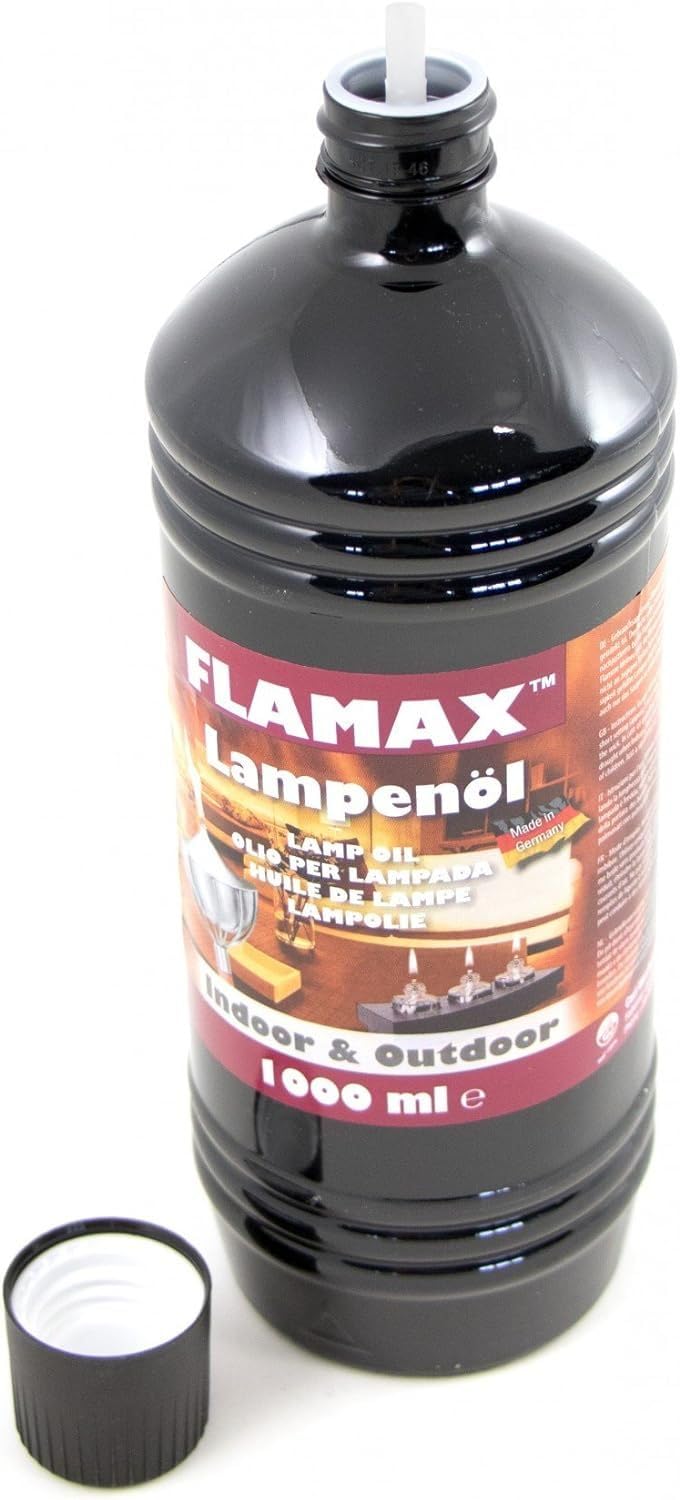 Huile pour lampe à pétrole BURI 1 l transparente pour torches de jardin