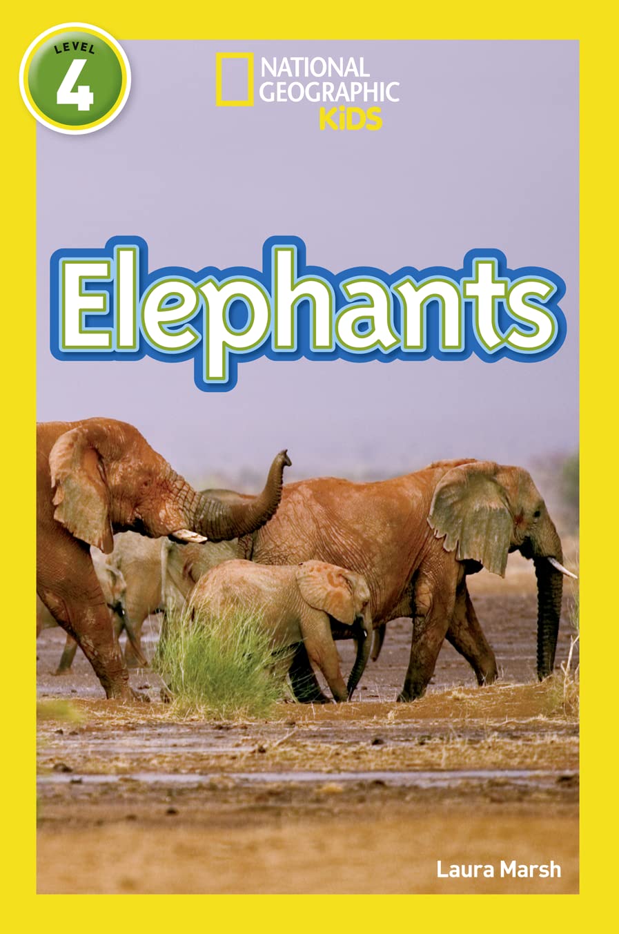 Elephants: Level 4 (National Geographic Readers)