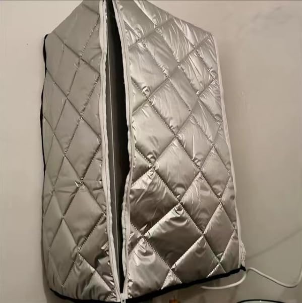 Cubierta reforzada para calentador de agua | Funda protectora impermeable para calderas y calentadores | Funda aislante contra heladas, lluvia y polvo | Durable al aire libre para patio - 5