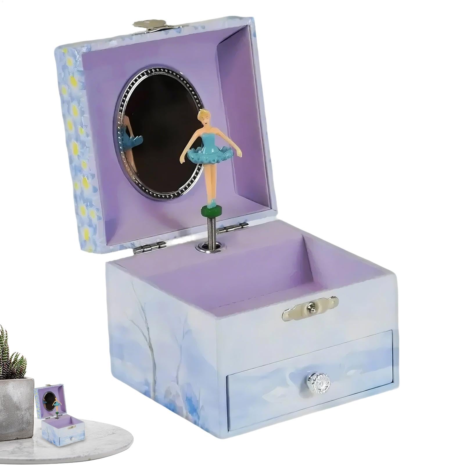 Boîte à bijoux ballerine musicale le cadeau idéal pour l'anniversaire des filles