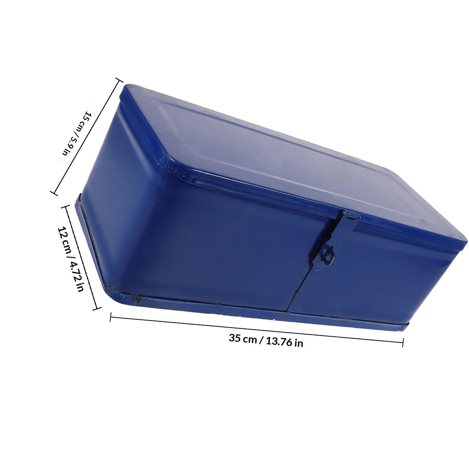 Toddmomy Boîte à Outils en Fer, Grand Volume, pour Rangement Organisé