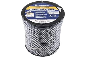 Husqvarna Titanium Force Trimmer Line .095" - 5lbs Spool - Durable and Long-Lasting
