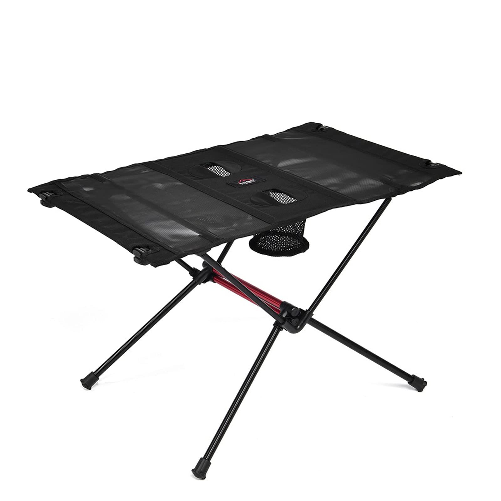 Table de camping pliante en aluminium avec pieds réglables pour la pêche