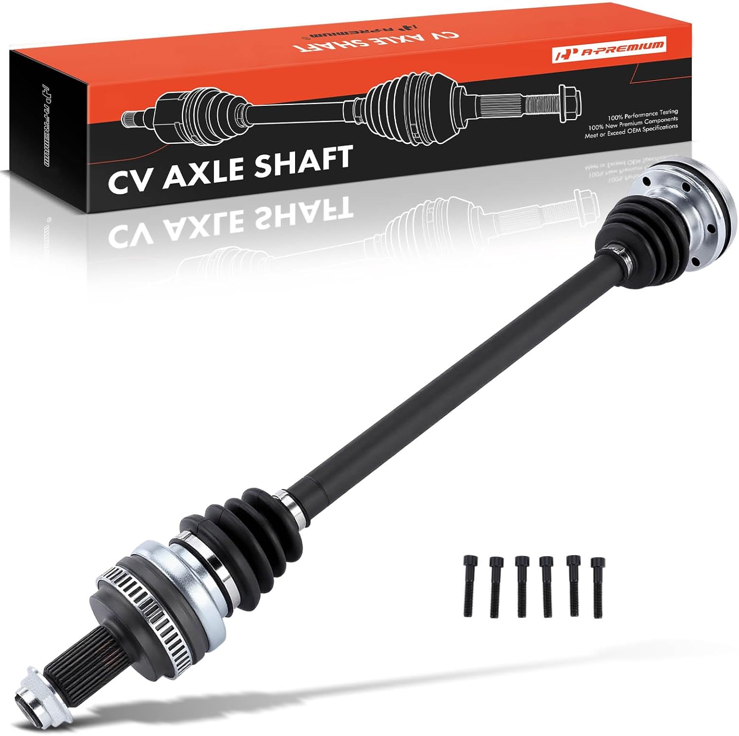 A-Premium CV Axle Shaft Assembly Compatible with BMW X3 2004 2005 2006 2.5L 3.0L, Automatic trans, Rear Right Passenger Side, Replace# 33207524042, 33217529918