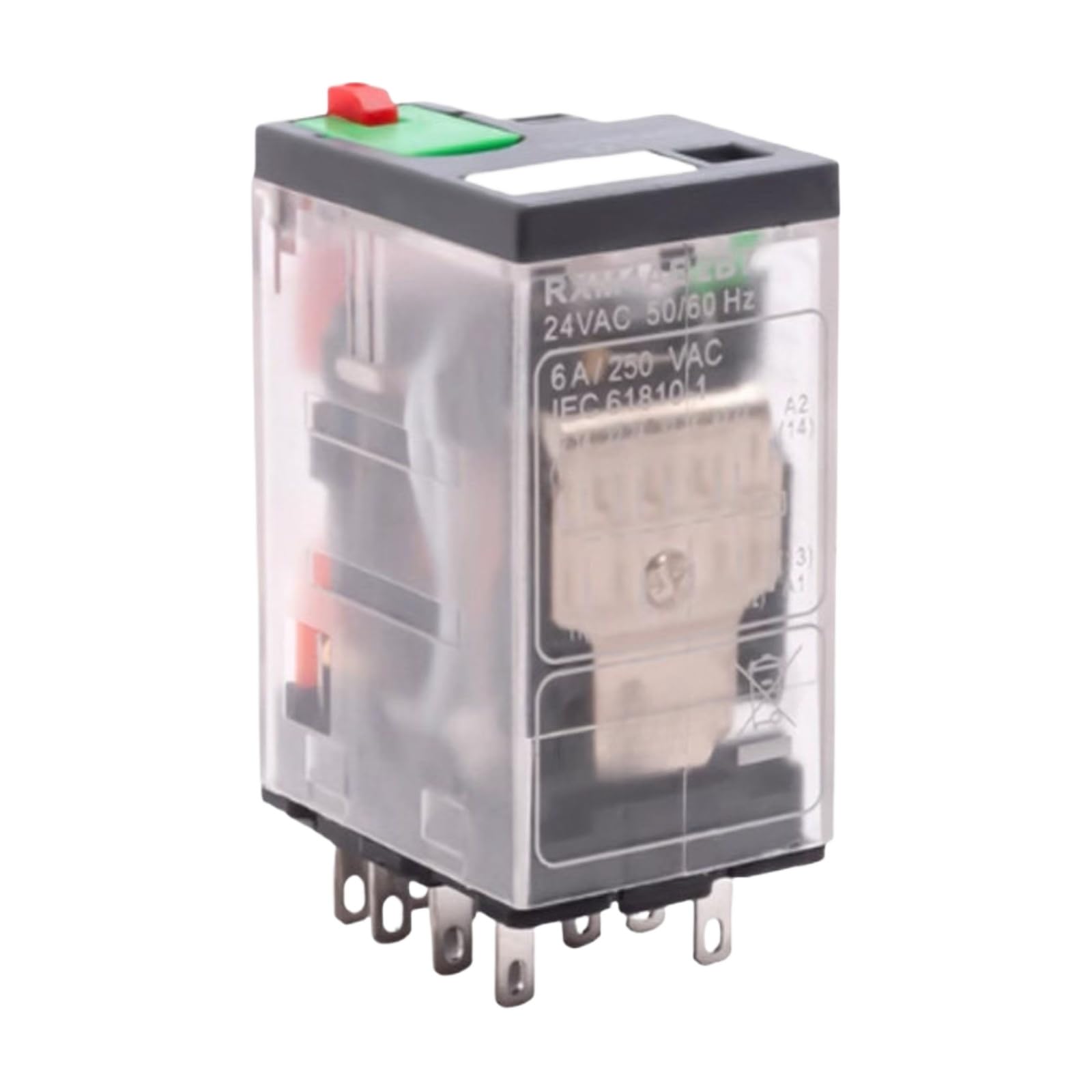 Relais avec base RXM4AB2B7 commutation multi-circuit 24VAC - 5