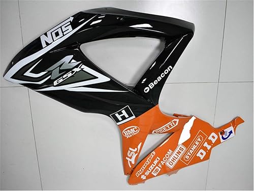 Miniatura 6 de Carenado plástico naranja azul negro apto para Suzuki 2008 2009 2010 GSXR 600750 inyección ABS carrocería nuevo mercado de accesorios kit de marco