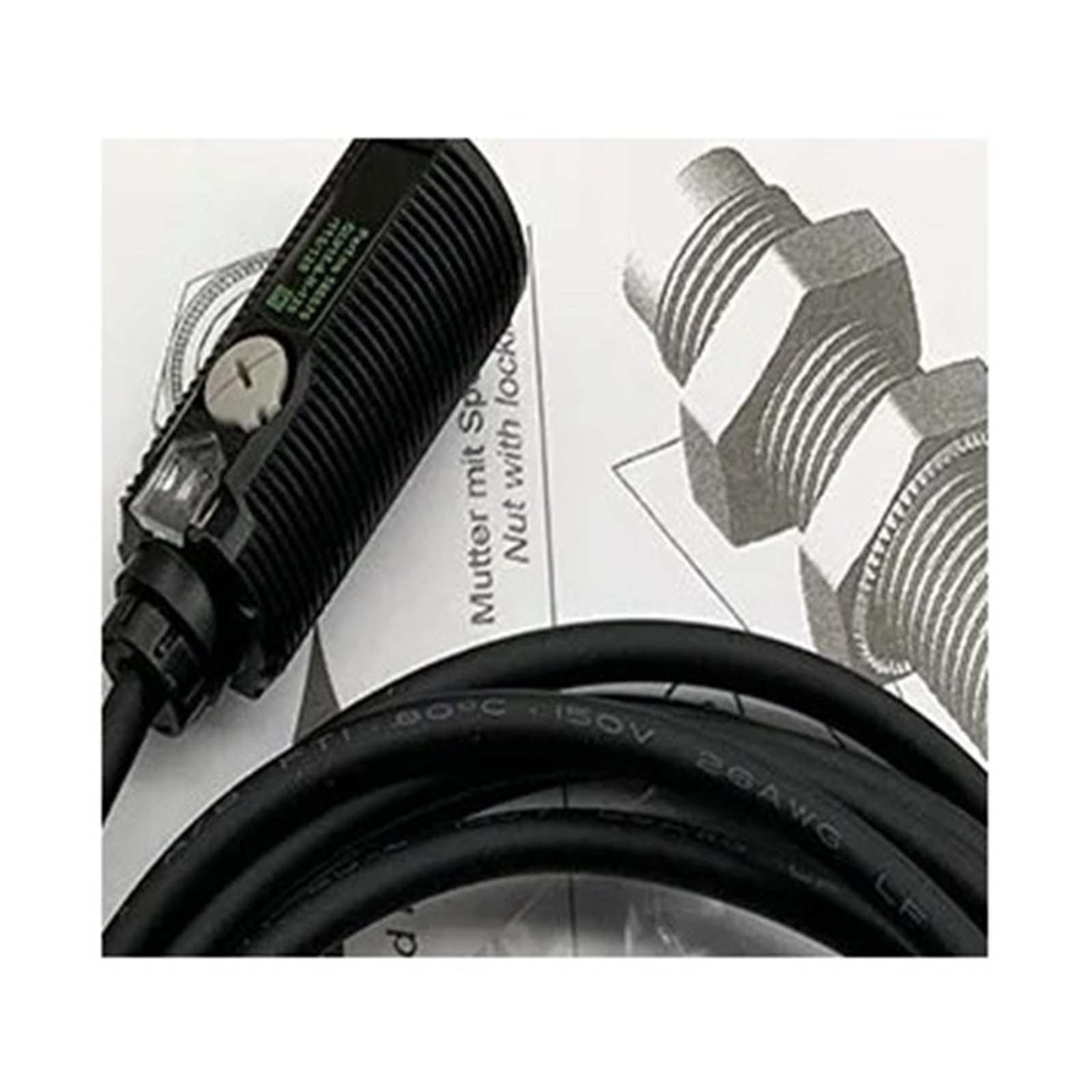 Capteur GLV18-8-H-120/59/102/115 commutateur de proximité optique M18 pour automatisme