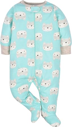 Gerber Baby Boys' 4 Pack Sleep 'N Play Footie