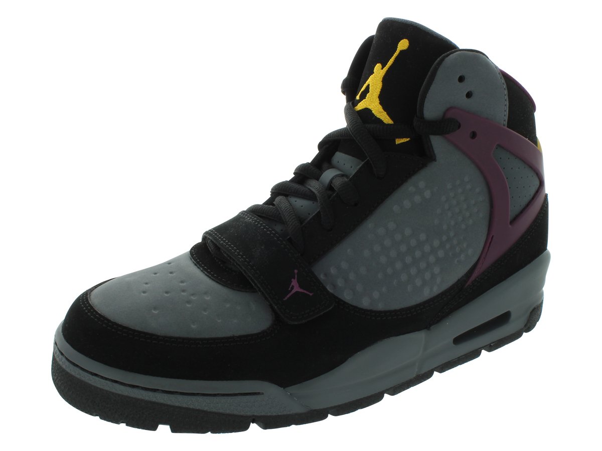 NIKE Men's Air Jordan Phase 23 Trek Black/University Gold-Light Graphite-Bordeaux 535682-017 Shoe