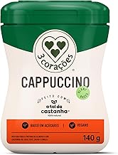 3 Corações Bebida Vegetal Cappuccino A Tal da Castanha, Pote 140G