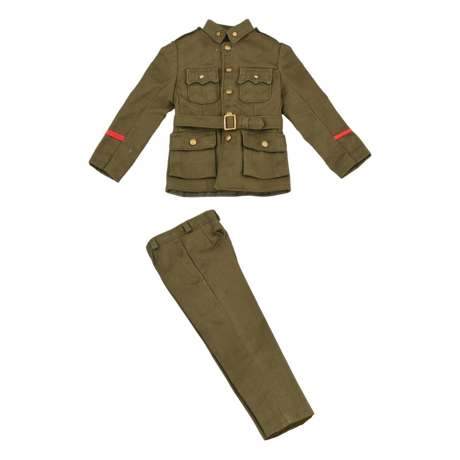 Kleidung für Actionfiguren im Maßstab 1:6 – Puppenkleidung und Spielzeug sind Geschenke für Kinder, die Actionfiguren lieben. Dieses Set aus Mantel und Hose im