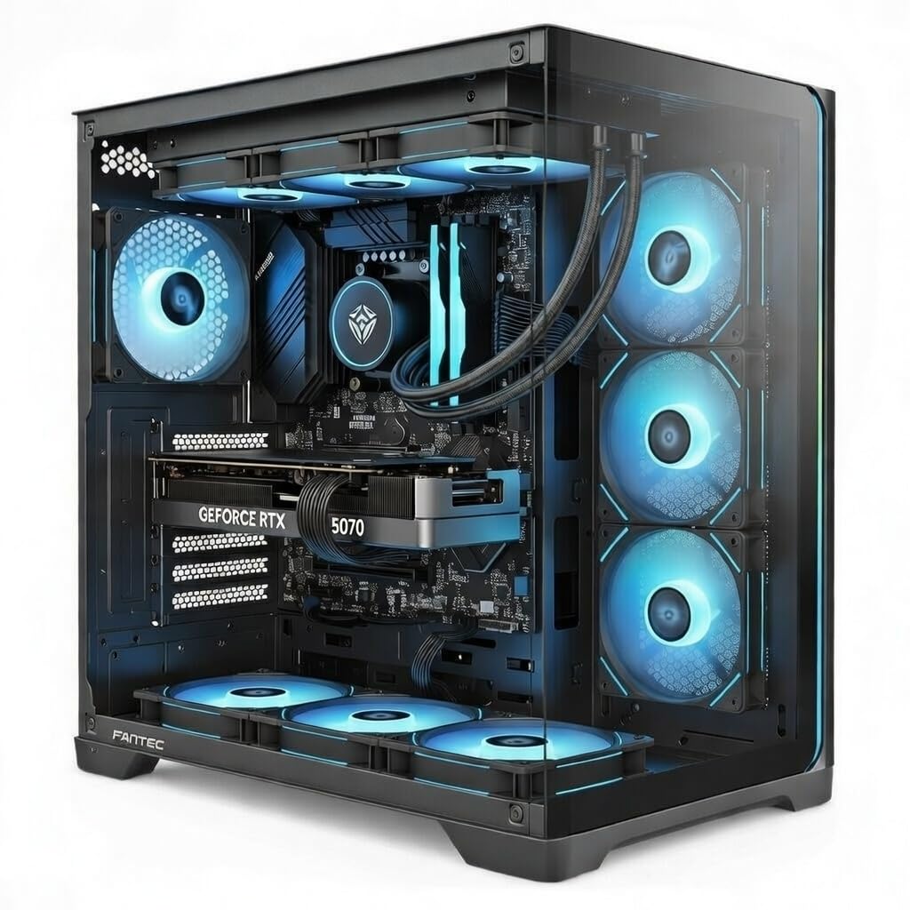 PHOENIX - PC Gaming | i7-14700K | Nvidia RTX 5070 (12 GB) | RAM 32 GB DDR4 | SSD 1 000 GB NVMe | Dissipatore a Liquido 360 mm | Windows 11 Pro