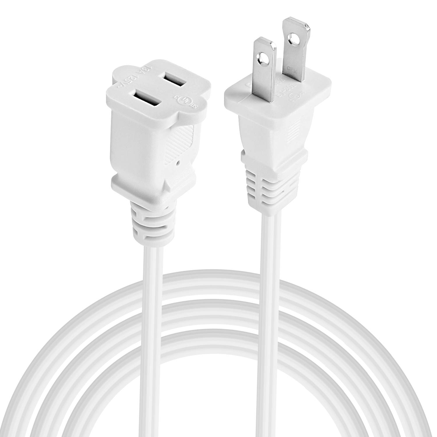 2-poliges Verlängerungskabel 3 M – IP67 Wasserdicht, Mit Stecker & Buchse, Für Innen & Außen