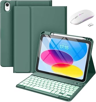 7-Colour Keyboard Case with Mouse Compatible with HUAWEI MatePad 12 X 2024