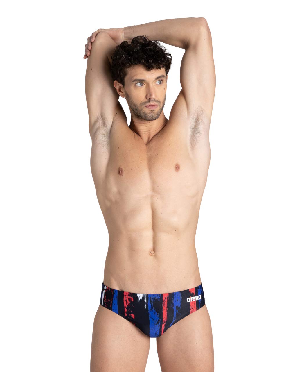 ARENAMen's Kikko Brief - Training Swim Briefs with UV Protection, Chlorine Resistance, Quick Drying - Stylish Men's Swimwear
