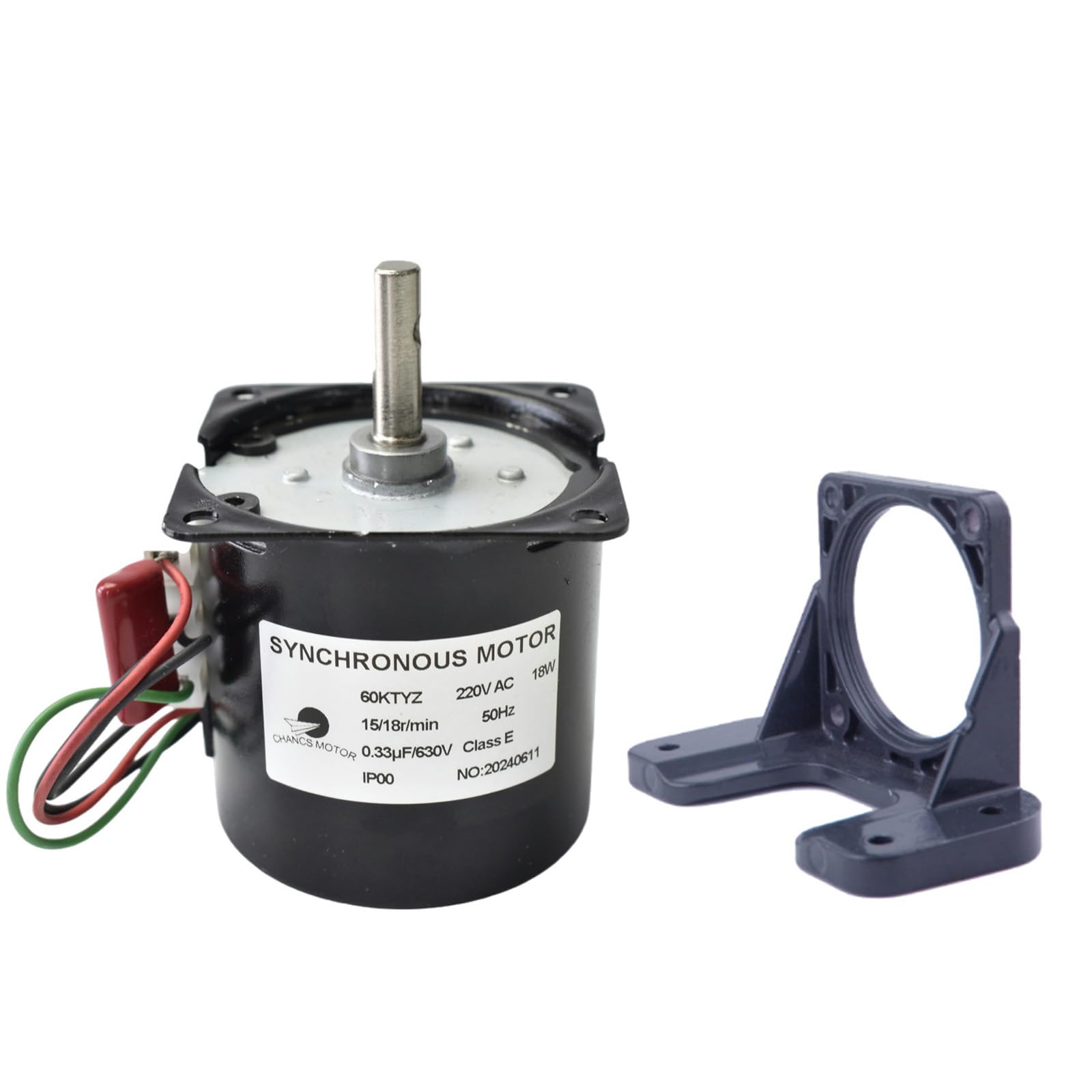 CHANCS 60KTYZ AC 220V 15/18r/min CW/CCW Motorreduktor ist der altmodische Motor, der für die barbacoas electricas con soporte fijo de reductor geeignet ist.