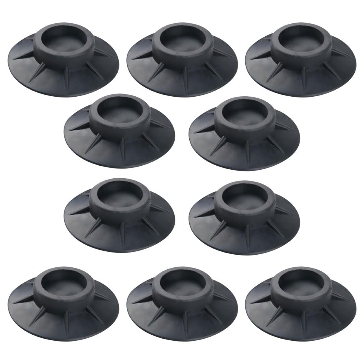 ARTIBETTER Washing Machine Shock Absorber 10 Pcs Anti-vibration Pads for Stabilizing Appliances