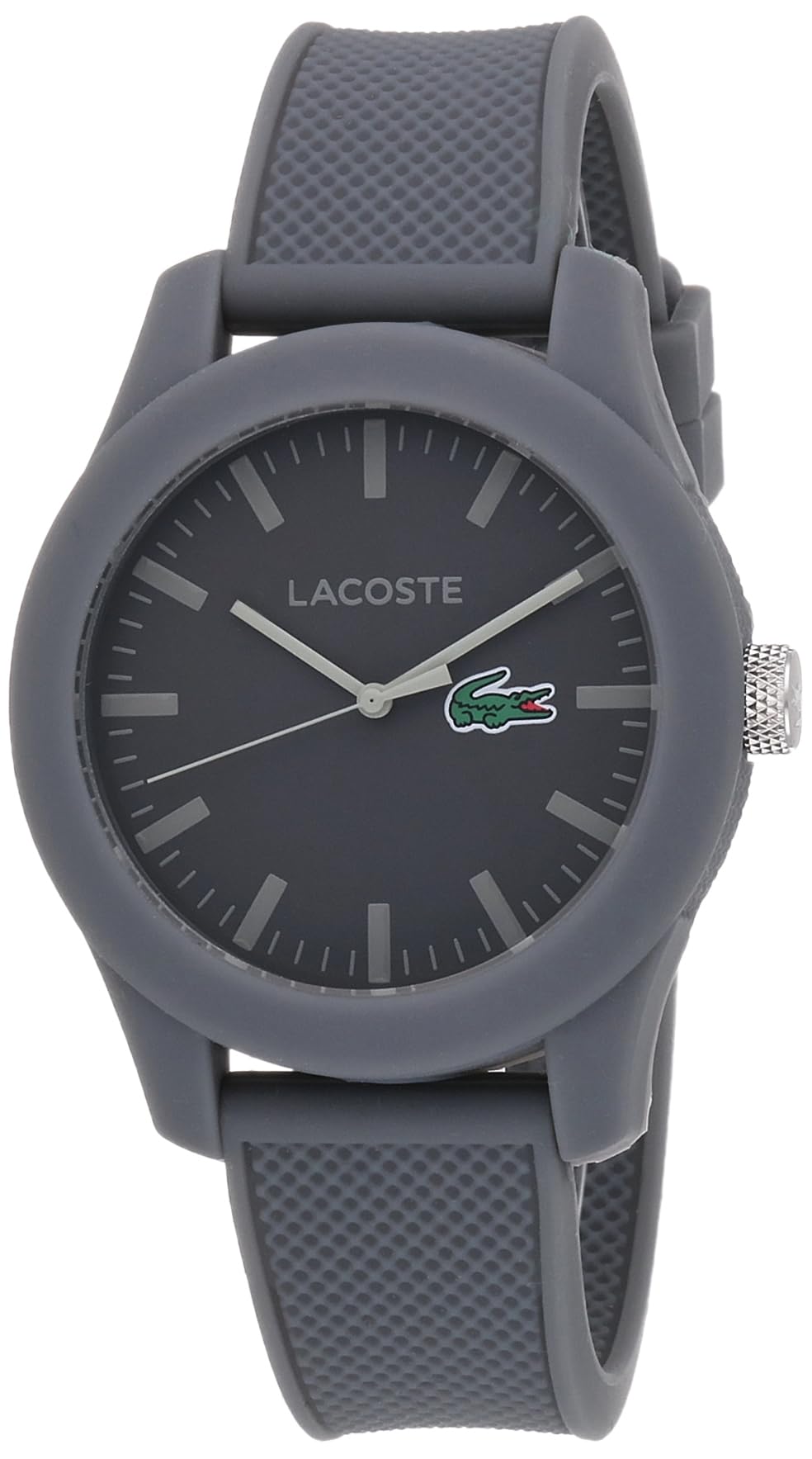 Lacoste L.12.12 Quartz Black Round Dial Men's Watch - 2010767