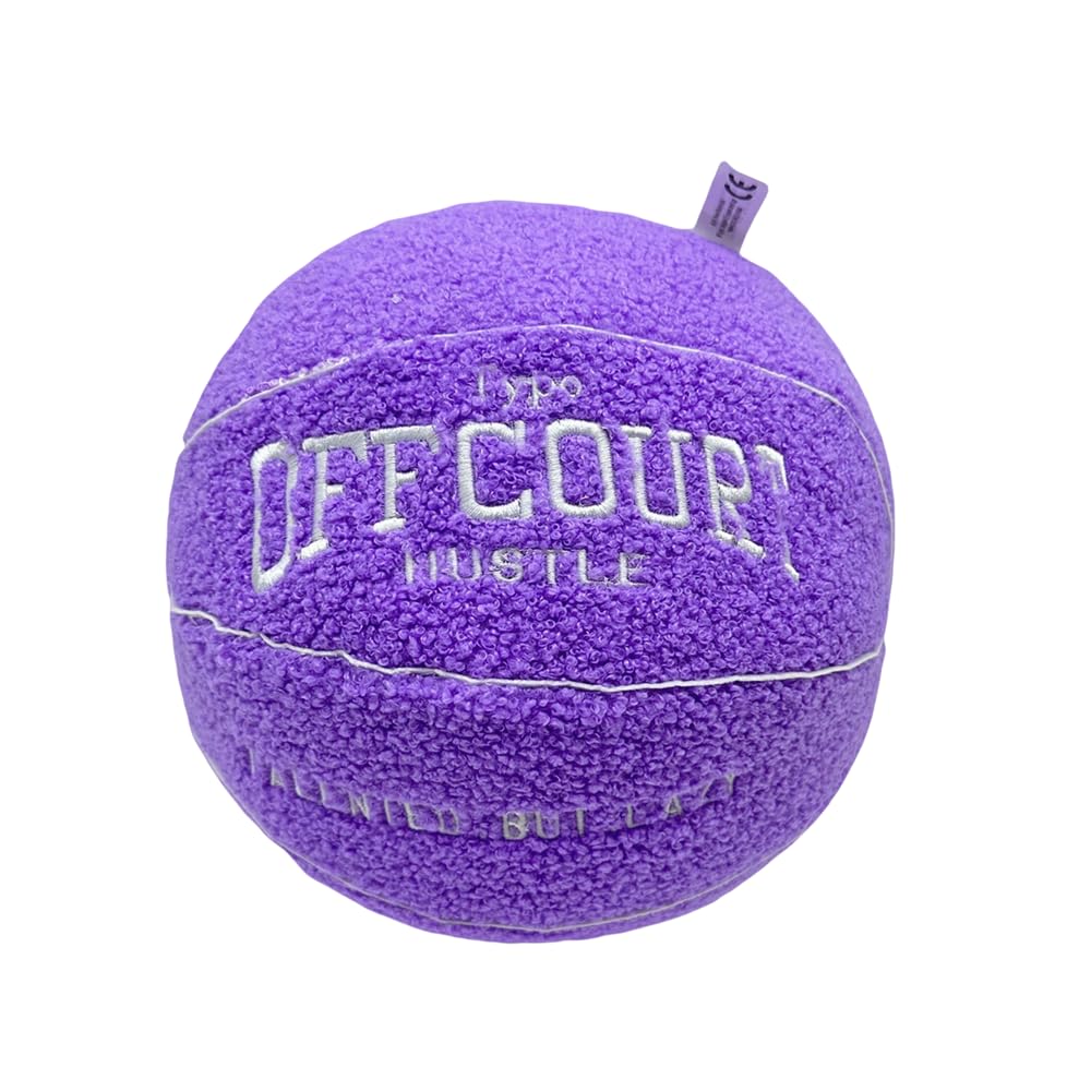 XIYUAN 9.8inch Basketball Plush Offcourt Basketball Pillow Soft Plush Basketball Sports Pillow Durable Sport Basketballs Plush Toy Sports Theme Room
