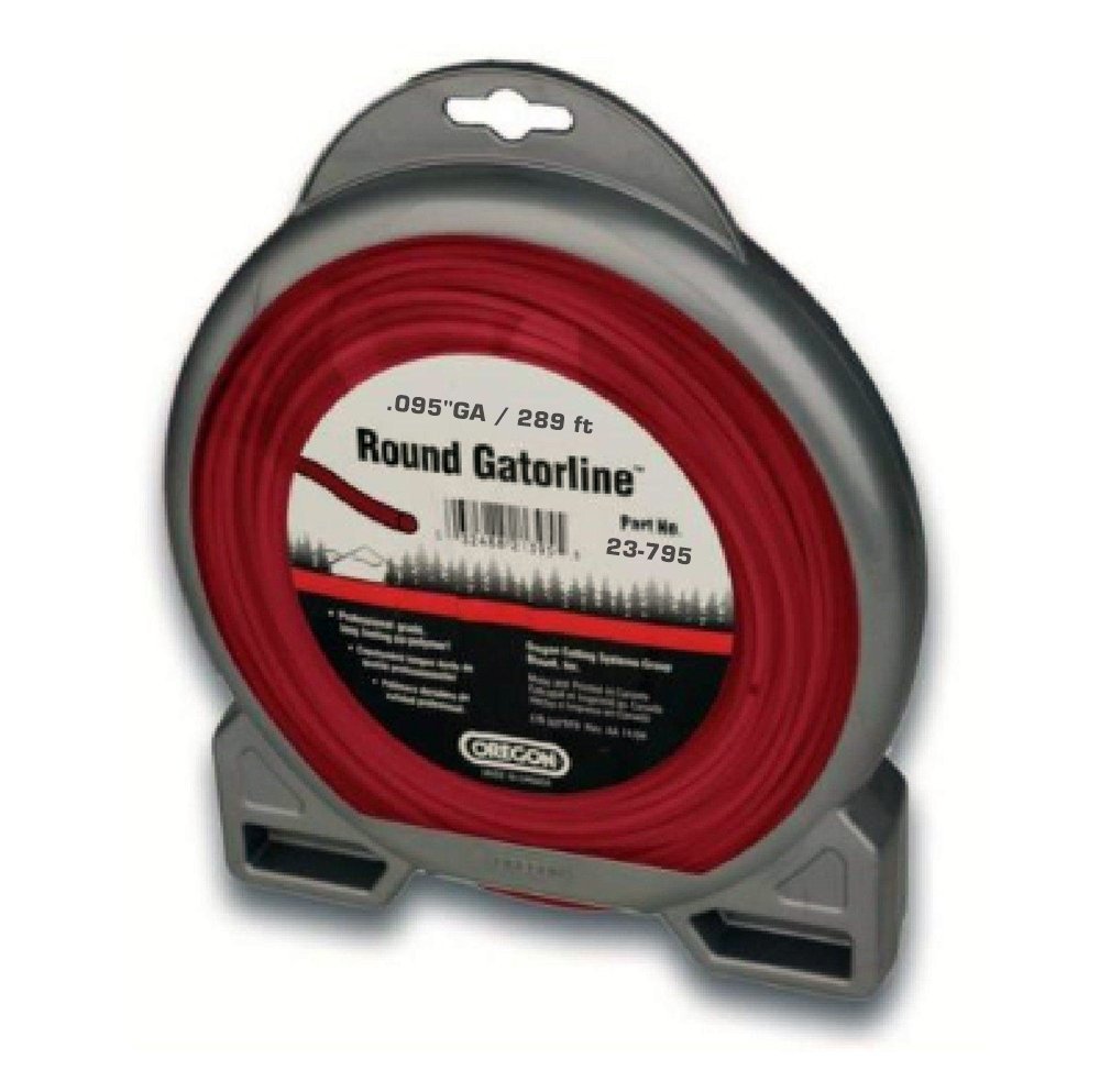 Hilo Gatorline de 0.080" para perfilar bordes y limpiar maleza en jardines