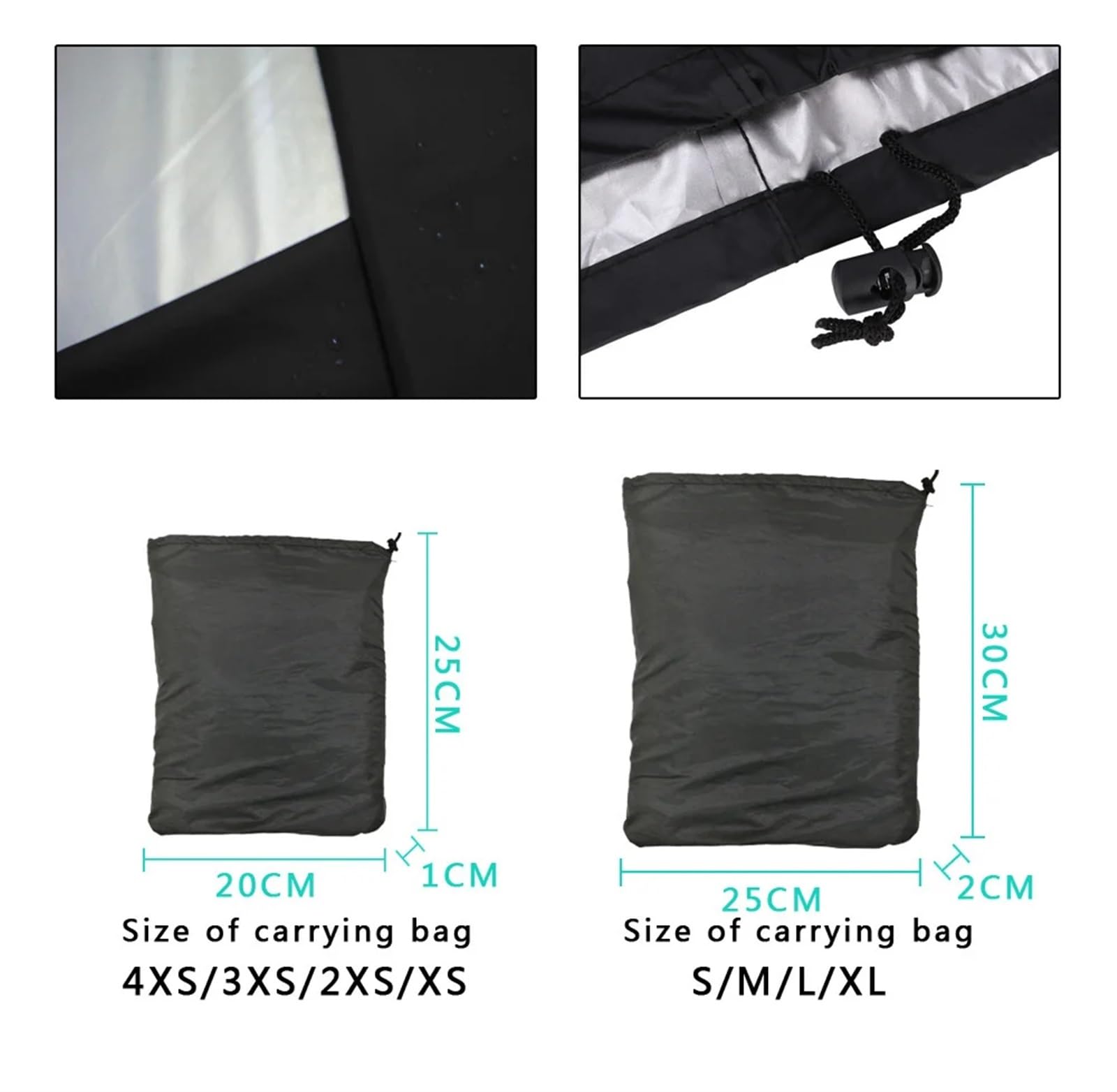 Funda Barbacoa Exterior Impermeable Cubierta Resistente For Parrilla De Gas For Barbacoa, Accesorios Al Aire Libre, Grande(L-170X61X117CM)