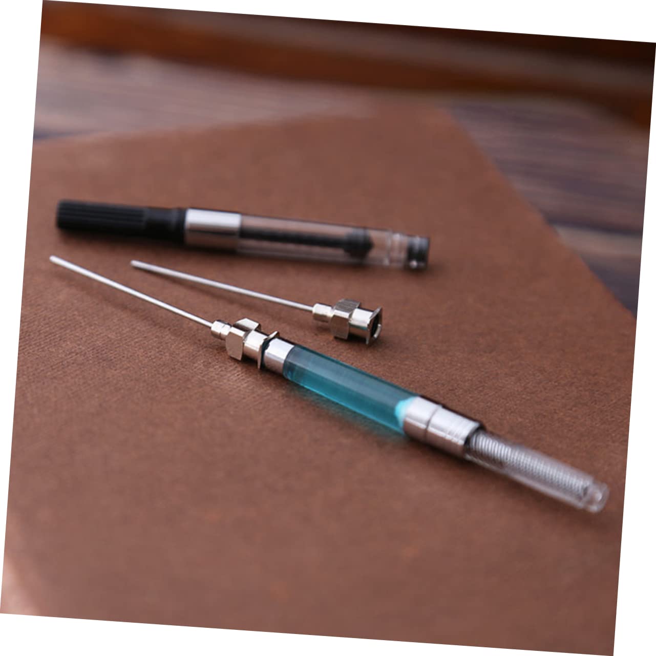 Operitacx 48stücke Teiliges Tintenabsorber Für Füllfederhalter Ergonomischer Tintenspring-füller Und Praktisch Für Schule Und Büro Leicht Und Tragbar